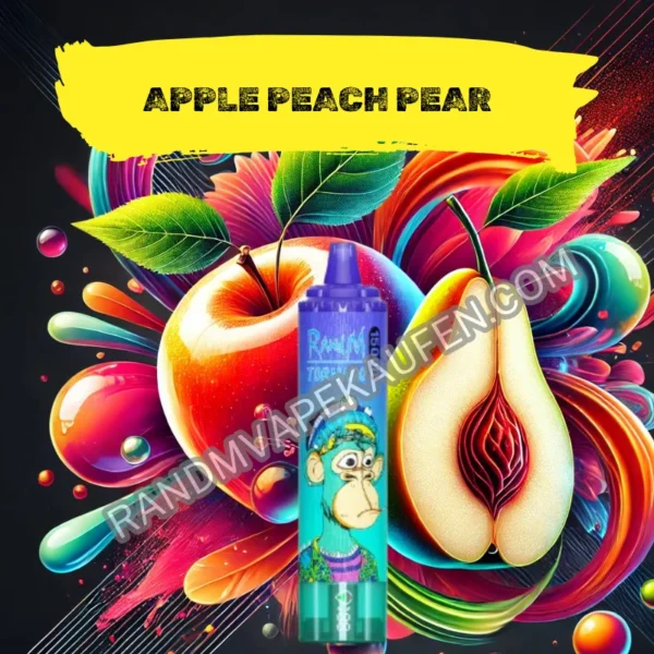 RandM Tornado 15000-APPLE PEACH PEAR
