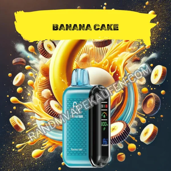 RandM Tornado 20000-BANANA CAKE