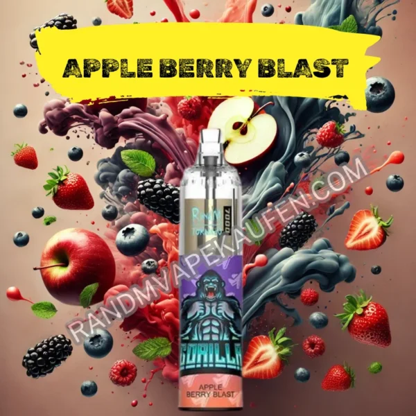 RandM Tornado 7000-APPLE BERRY BLAST