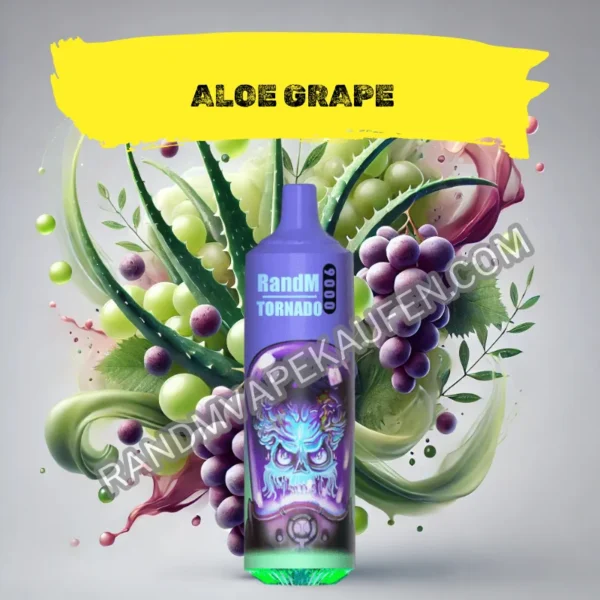 RandM Tornado 9000-ALOE GRAPE